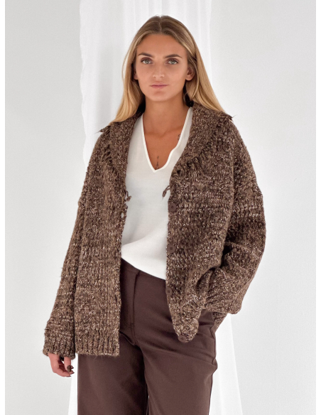 Cardigan pepe sale con frange