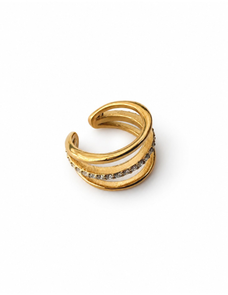 Earcuff 3 anelli