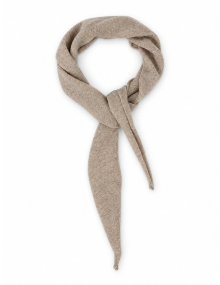 Wool-blend scarf