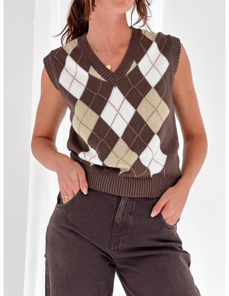 Gilet a rombi
