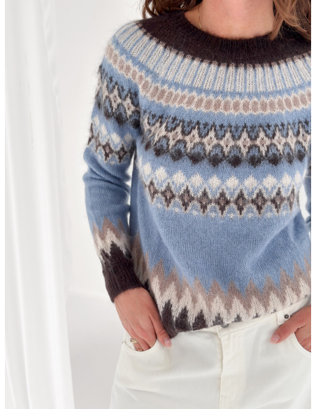 Norwegian crew-neck sweater