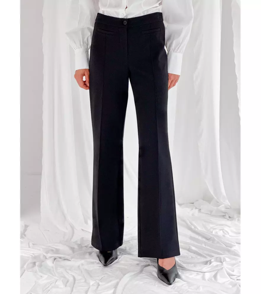Pantalone straight punto milano