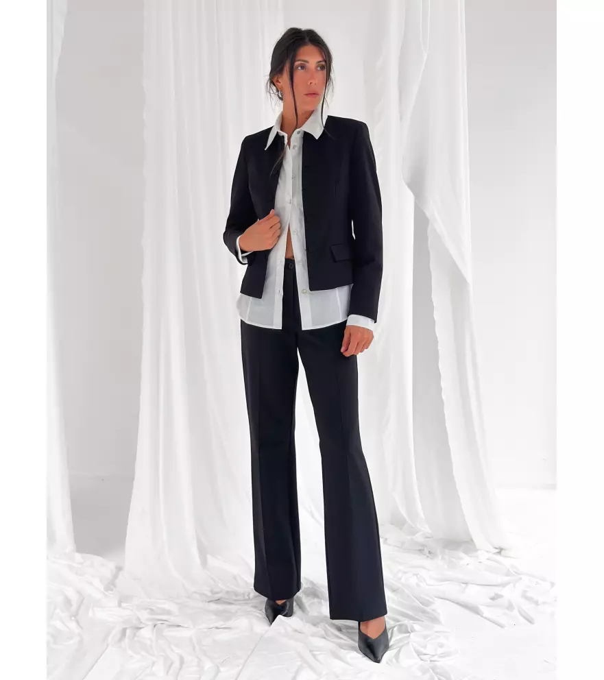 Pantalone straight punto milano