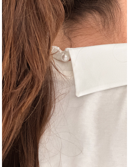 Shirt collar T-shirt