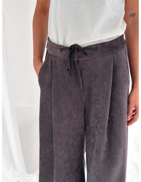 Velvet joggers