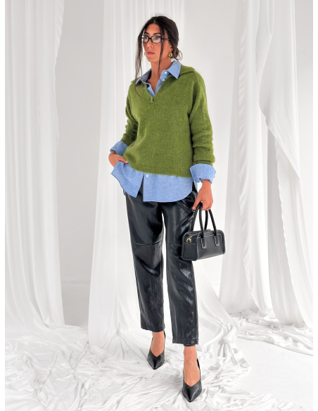 Jogger in ecopelle