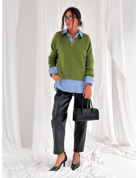 Jogger in ecopelle