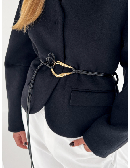 Wool-blend jacket