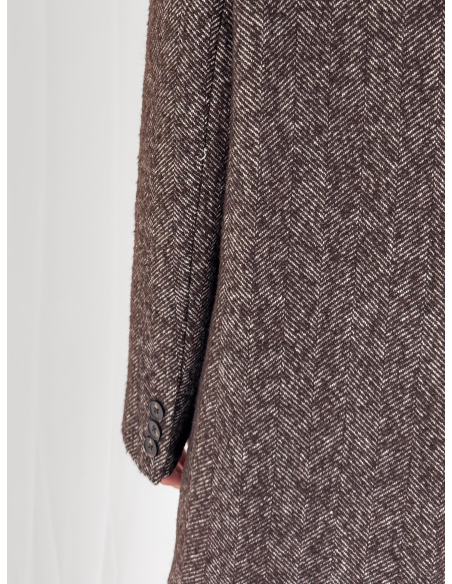 Cappotto lungo spinato