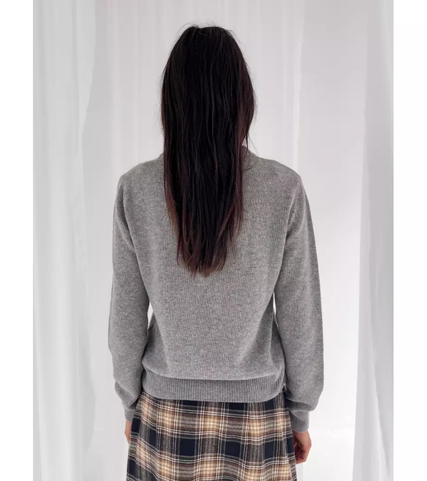 Maglione girocollo in 100 lana
