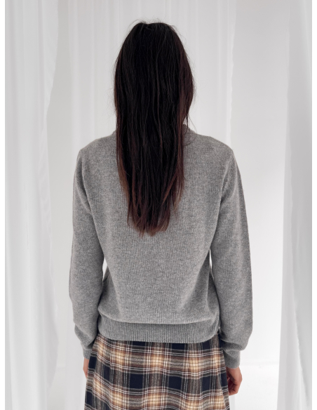 Maglione girocollo in 100 lana