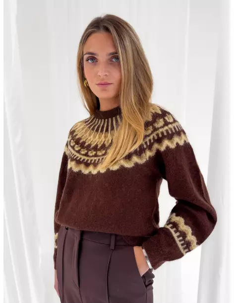 Norwegian crew-neck sweater