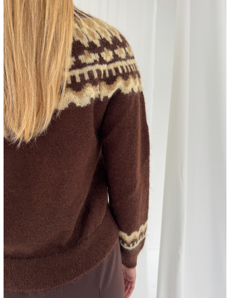 Norwegian crew-neck sweater