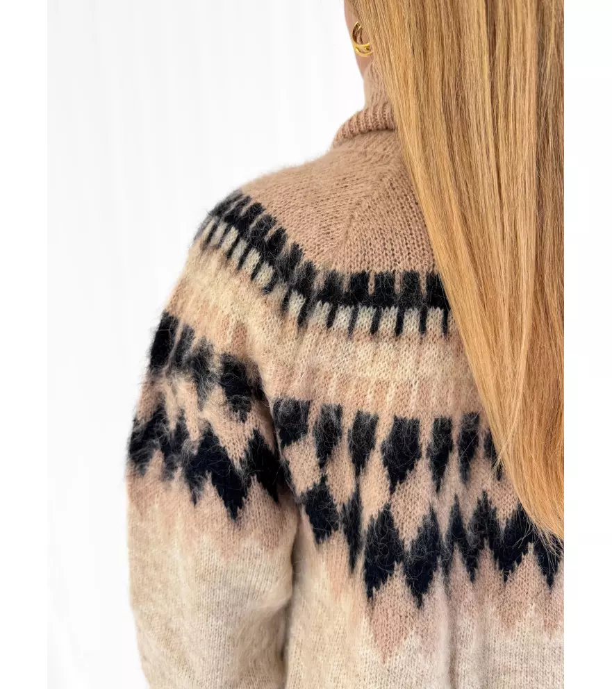 Norwegian turtleneck sweater
