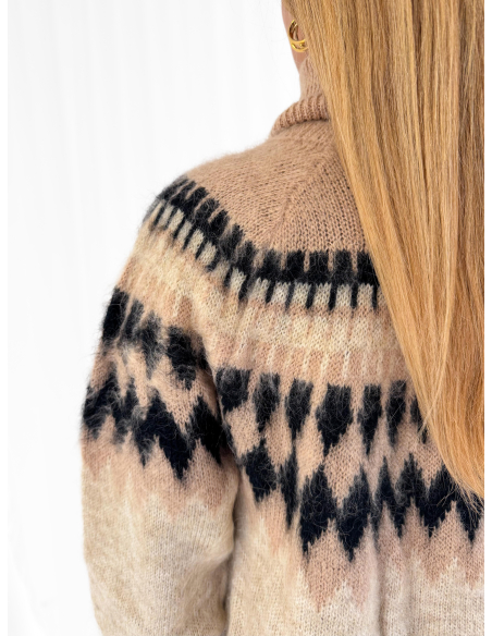 Norwegian turtleneck sweater
