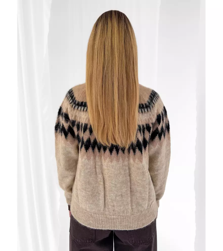 Norwegian turtleneck sweater