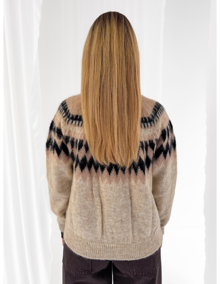 Norwegian turtleneck sweater