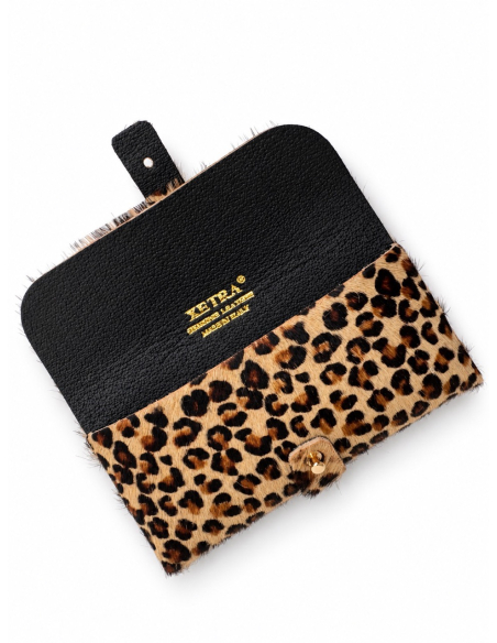 Spotted calf-hair glasses case