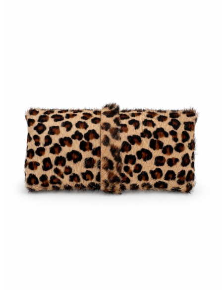 Spotted calf-hair glasses case