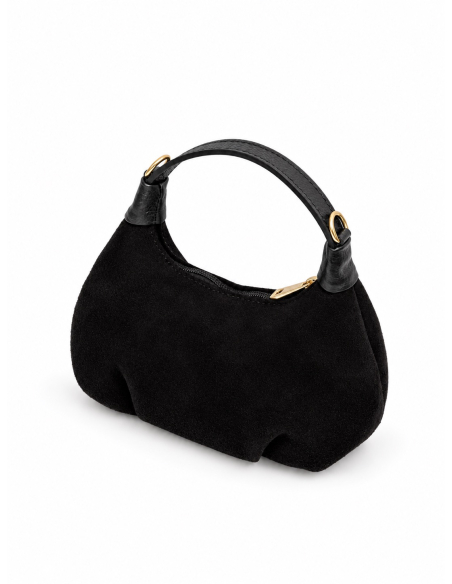 Crista mini bag in camoscio