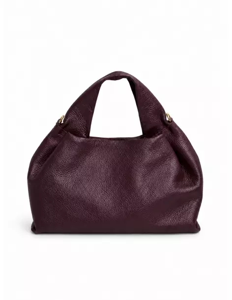 Burgundy leather Cher bag