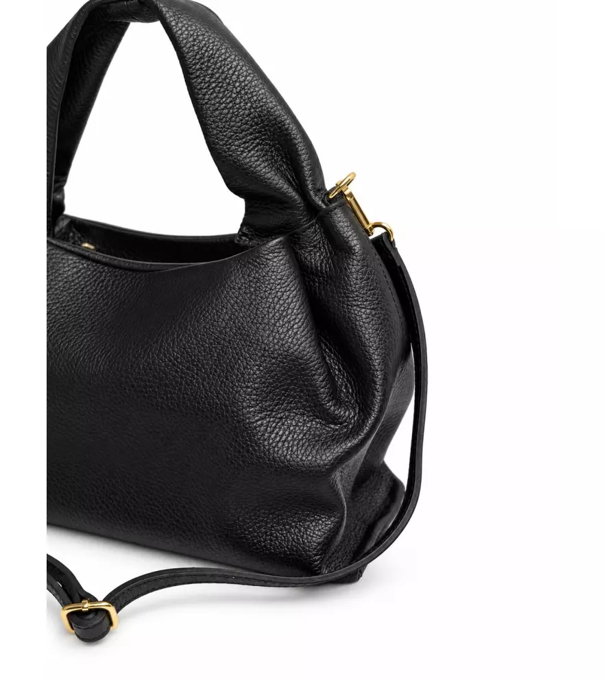 Cher bag in pelle nera