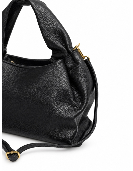 Cher bag in pelle nera