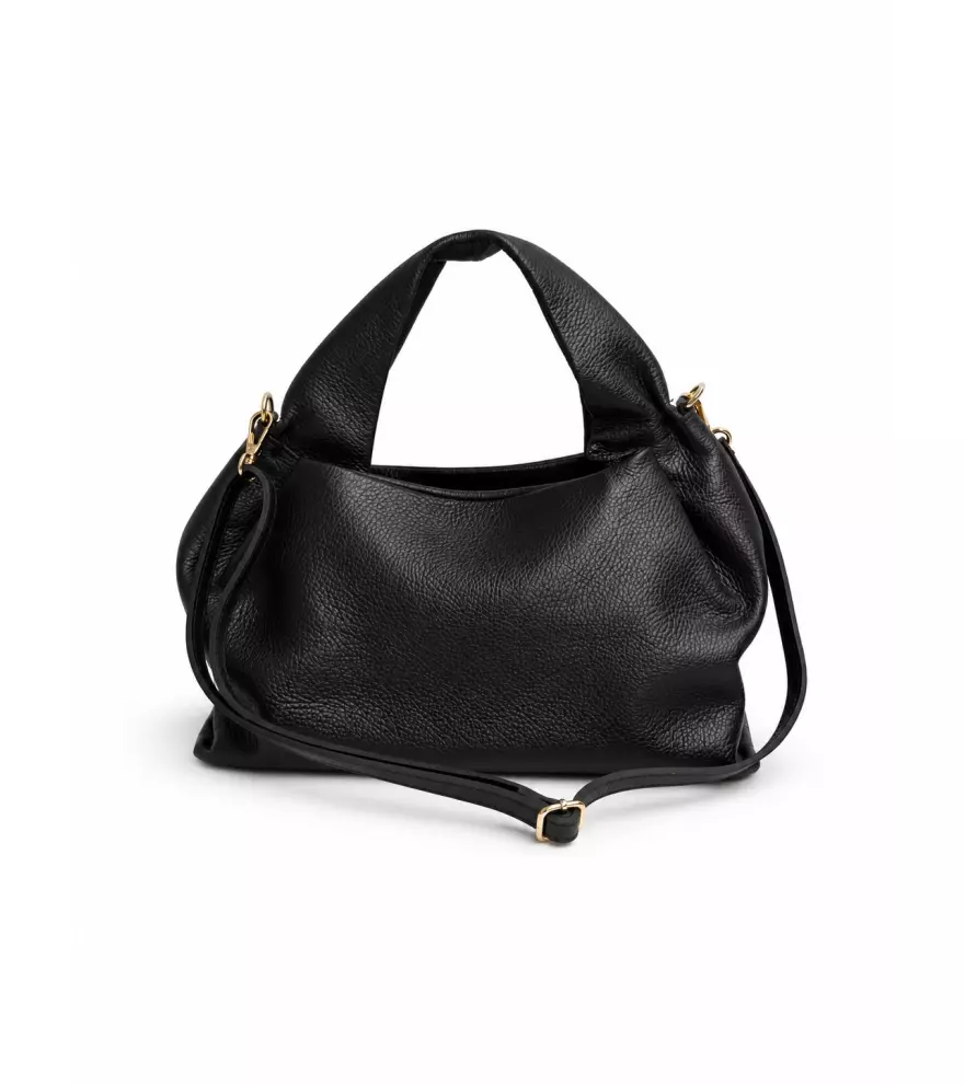 Cher bag in pelle nera