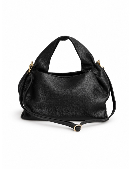 Cher bag in pelle nera