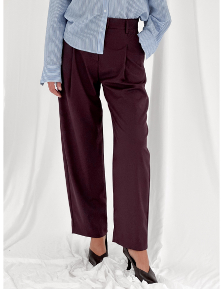 Pantalone sartoriale con pinces