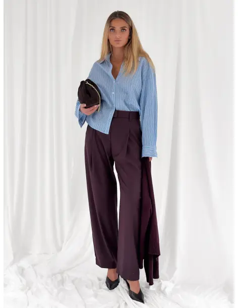 Pantalone sartoriale con pinces