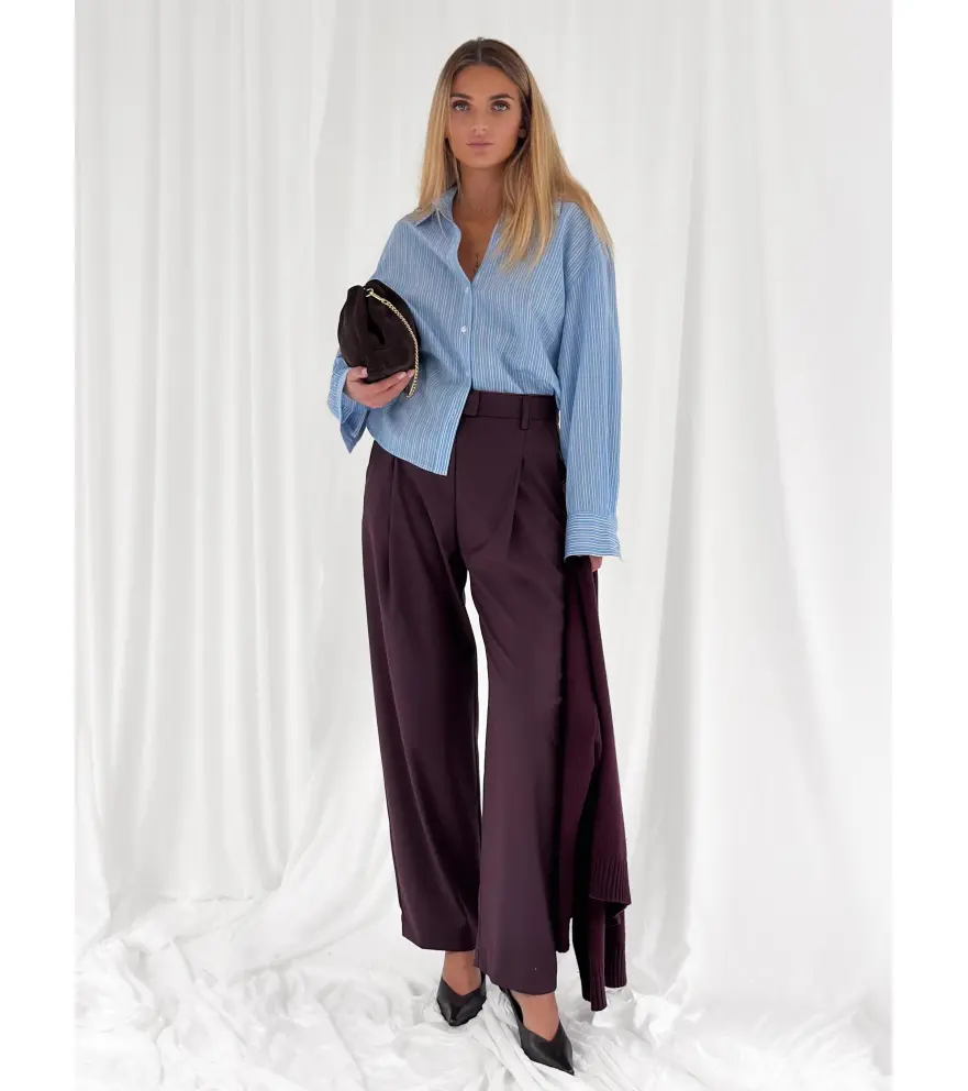 Pantalone sartoriale con pinces