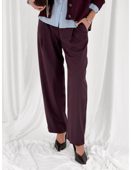 Pantalone sartoriale con pinces