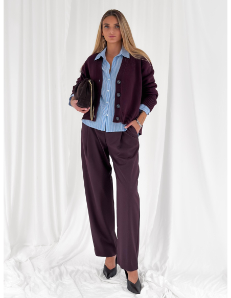 Pantalone sartoriale con pinces