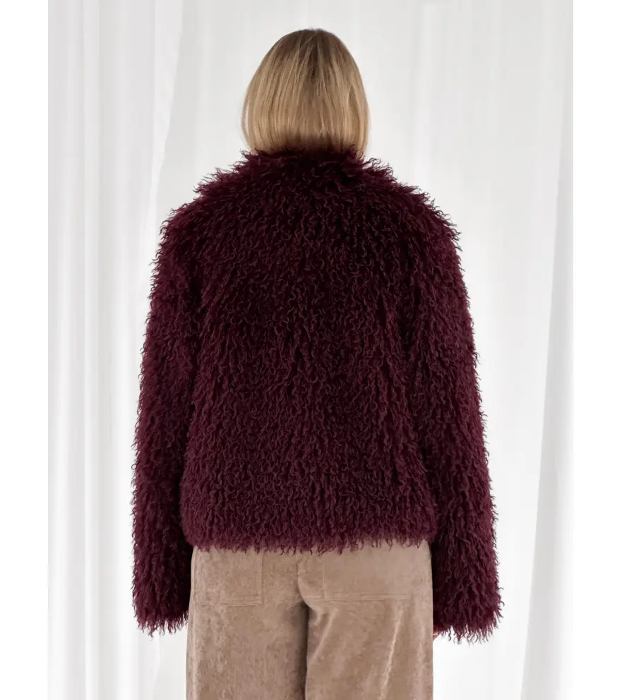 Mongolian-style eco-fur