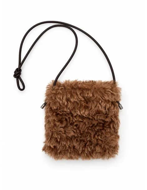 Borsa in eco pelliccia