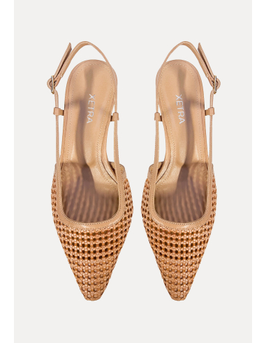 WOVEN SLINGBACK