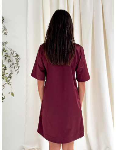 SATIN MINI DRESS