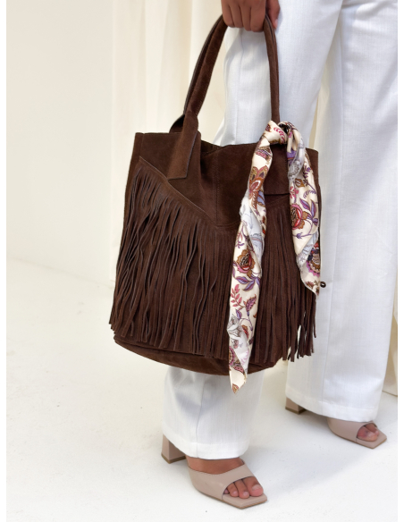 Viscose floral foulard